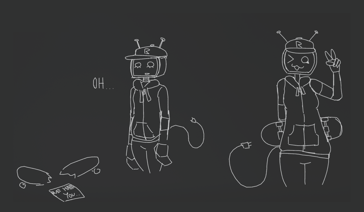 Doodle... What can I say... I love TV HEads..

#Veeronica