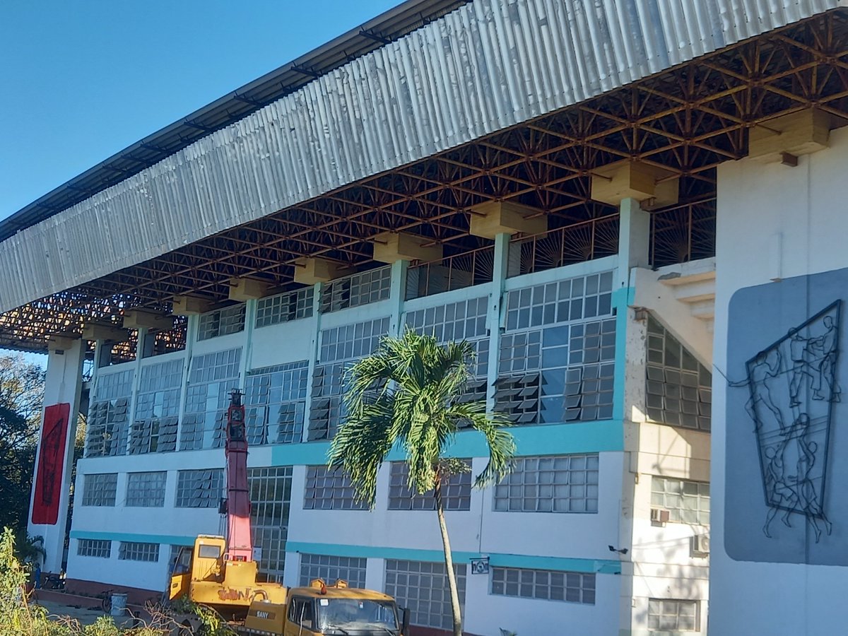 Se trabaja duro en la sala polivalente de #LasTunas para efectuar en ella la gala nacional en saludo al Día de la Cultura Física y el Deporte #SíSePuede #PorLasTunasLaVictoria #PorUn26EnEl26