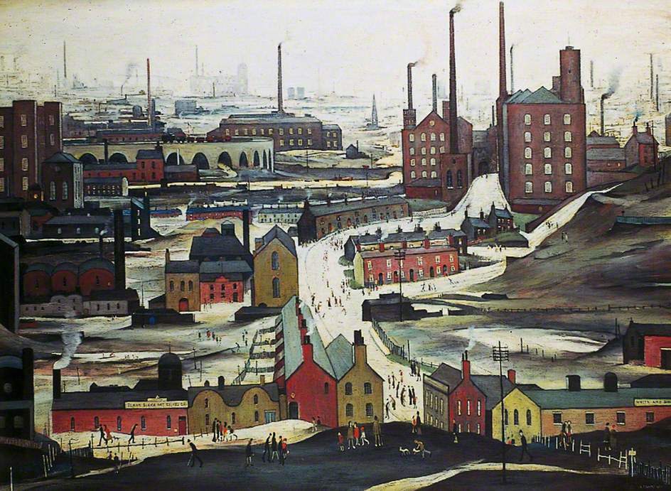 Industrial Landscape, Ashton Under Lyne wikiart.org/en/l-s-lowry/i…