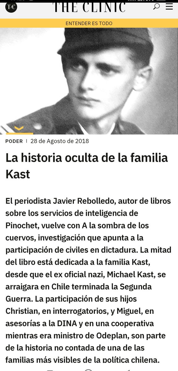 <a href="/France24_es/">FRANCE 24 Español</a> testimonio de Olga Rist, viuda de Michael Kast y a quien no pareció incomodarle documentar el pasado nazi del patriarca de la familia.
share.google/l7UYtxUjtFV0EW…