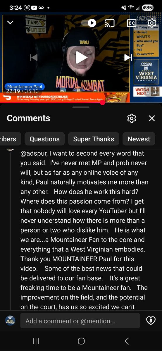 Mountaineer Paul tweet media