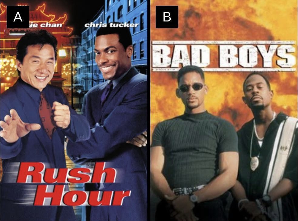 HawkEmDownChris's tweet image. Which series are you erasing?

A) Rush Hour
B) Bad Boys