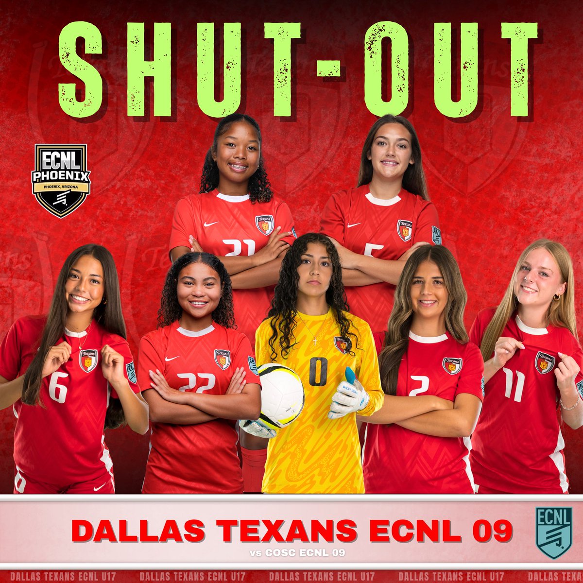 Proud of this group and the way we showed up today 💪
Successful 1st ECNL Showcase 🌵
⚽️⚽️<a href="/AdleyAccetta/">Adley Accetta</a> 
⚽️<a href="/MKaipus13/">Marlie Kaipus</a> 
⚽️<a href="/PepperSockwell/">Kinley Pepper Sockwell</a> 
⚽️<a href="/Mwilson2728052/">Mwilson27</a> 
🅰️🅰️<a href="/TayleeWood44/">Taylee Wood</a> 
🅰️<a href="/Alli_soccer8/">Allison Gonzales</a> 
🅰️<a href="/GiannaMichiko09/">Gianna “Michi” Steinhilber</a> 
🅰️<a href="/Lily_Bryant23/">Lily Bryant</a> 

#ECNLPHX <a href="/PrepSoccer/">Prep Soccer ⚽️</a> <a href="/TopDrawerSoccer/">TopDrawerSoccer</a>
