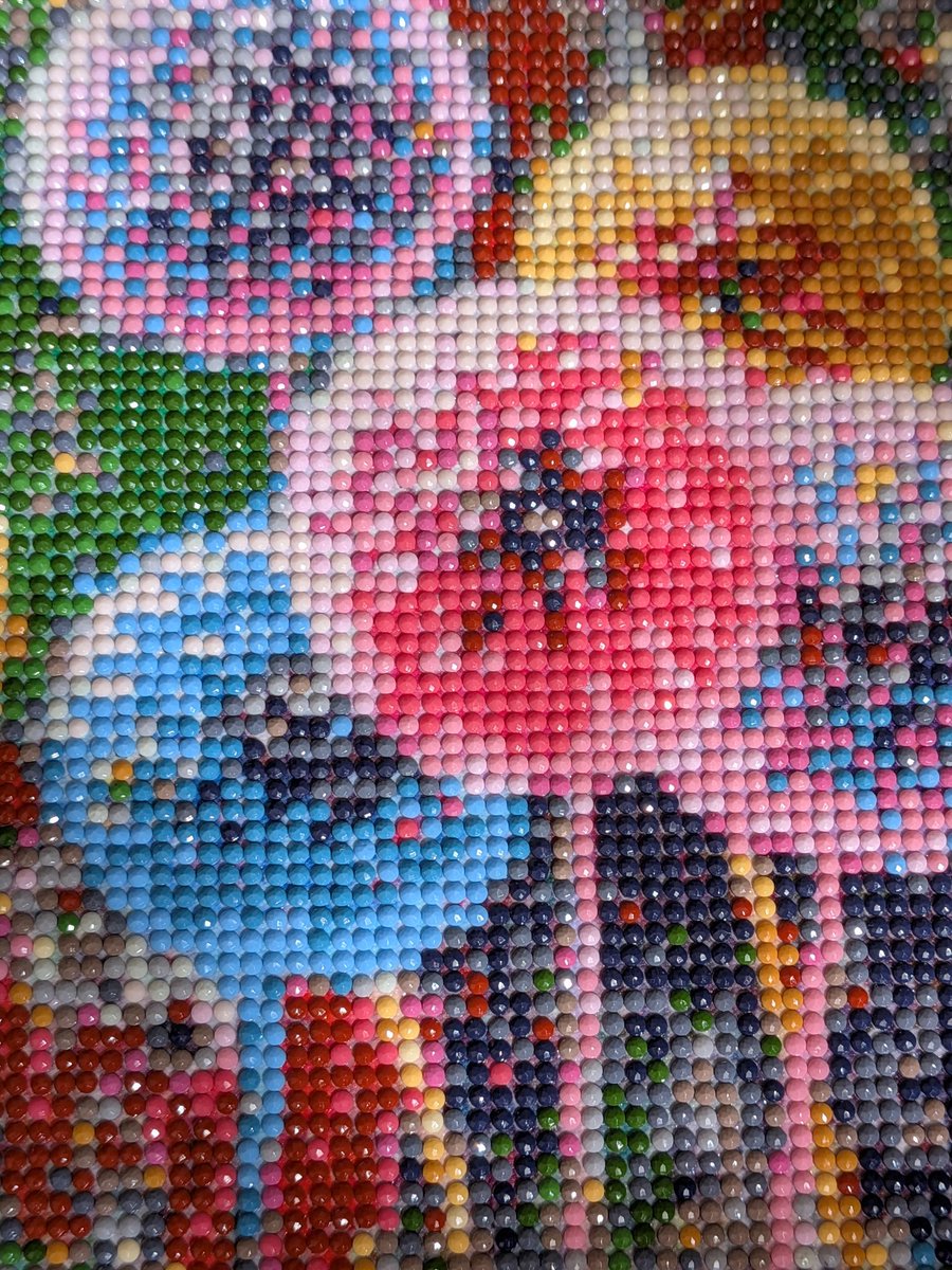 unibabibi's tweet image. ダイヤモンド✨️✨️アート
カラフルたんぽぽ
ラウンドビーズ1️⃣8️⃣色
2️⃣5️⃣㌢✕3️⃣5️⃣㌢
今週も宜しくお願い致します
(*^_^*)