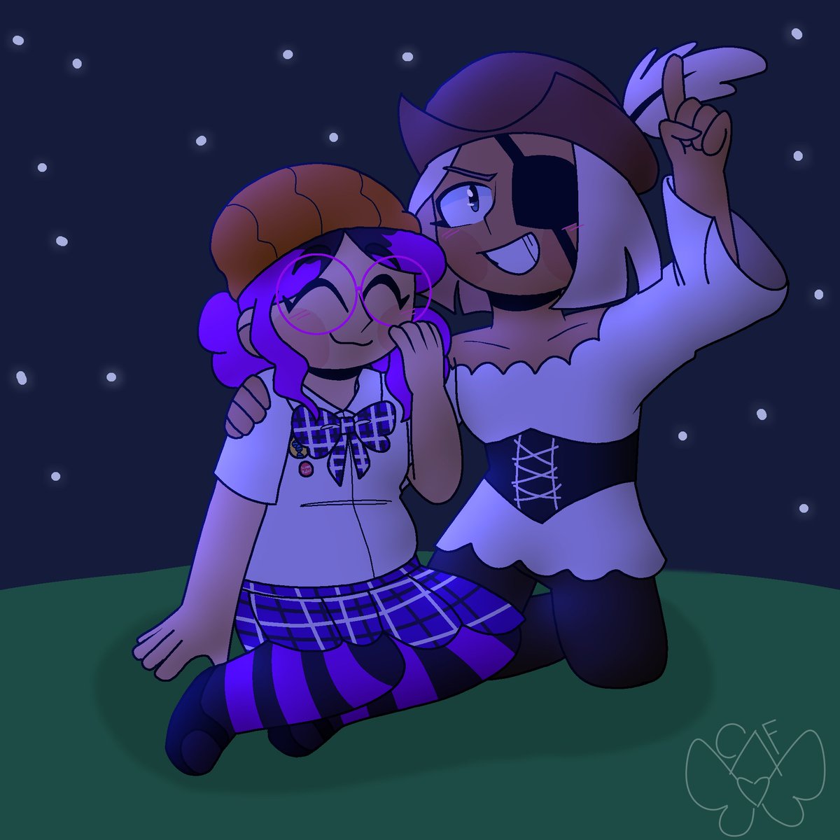 chloefandomarts's tweet image. My new favorite yuri I’m afraid
[#accessdeniedosc #osc #objectshowcommunity]