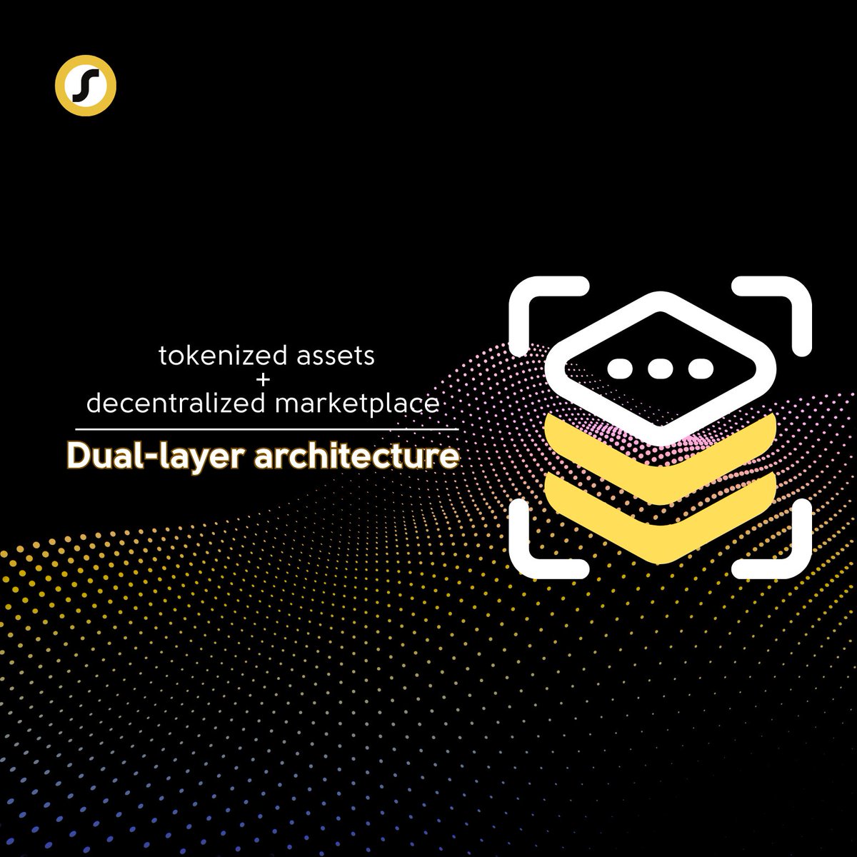 onessdefi's tweet photo. **Tweet: “Dual-layer architecture: permissionless asset tokenization + decentralized knowledge market. One platform for finance and research. #Tokenization #Blockchain #Innovation #OneSS” https://t.co/JcfNktGuYc