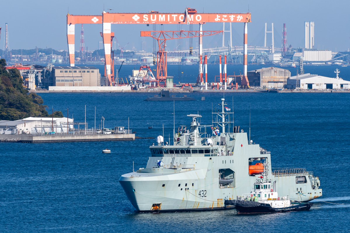 Alsace_class's tweet image. 🇨🇦カナダ海軍 砕氷哨戒艦｢マックス・バーネイズ(HMCS Max Bernays)｣が横須賀に入港しました！