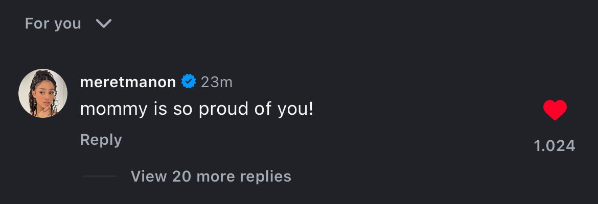 manonrltd's tweet photo. and her comment under spoon’s post 😭 https://t.co/trShHeAcJ4