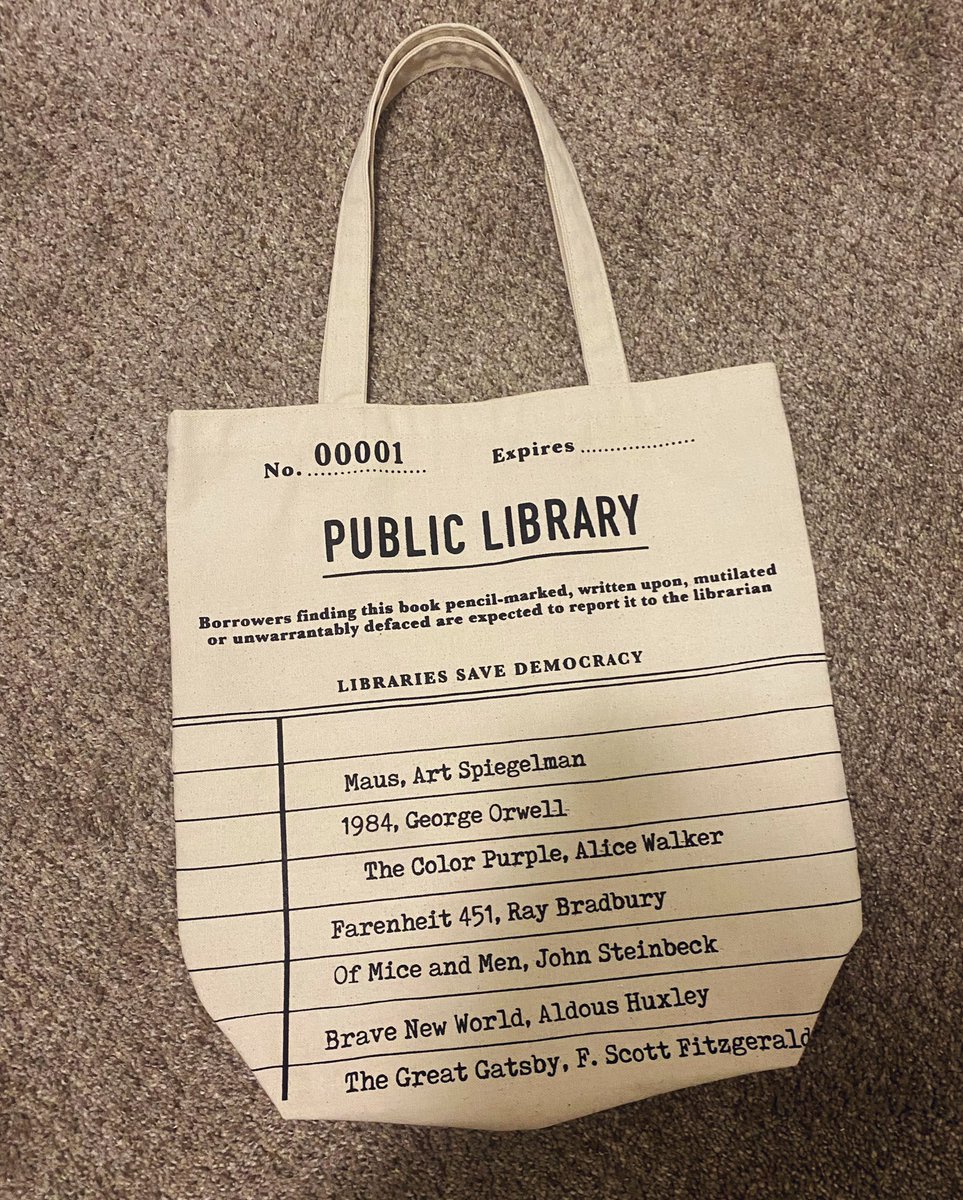 my library bag <3