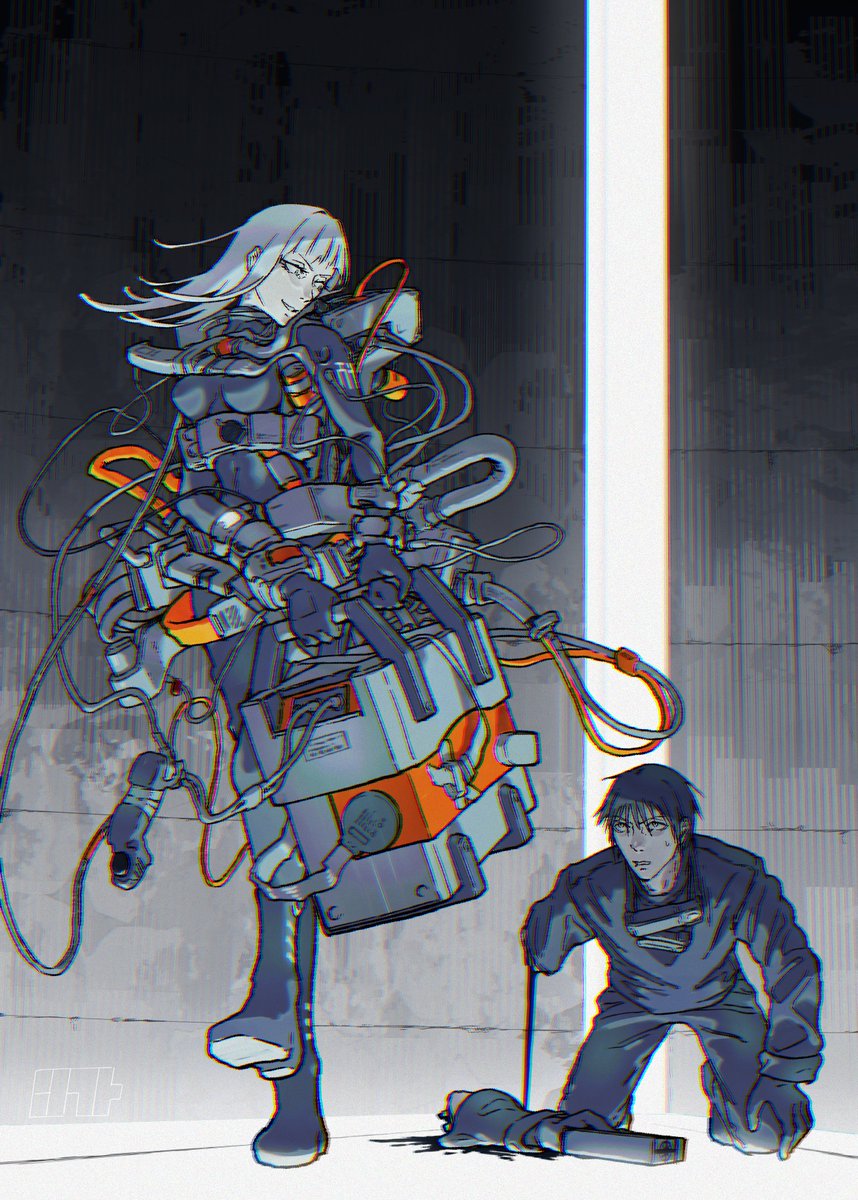 好評なようで嬉しい。 これは今より時間があった時期に弐瓶勉合同誌へ