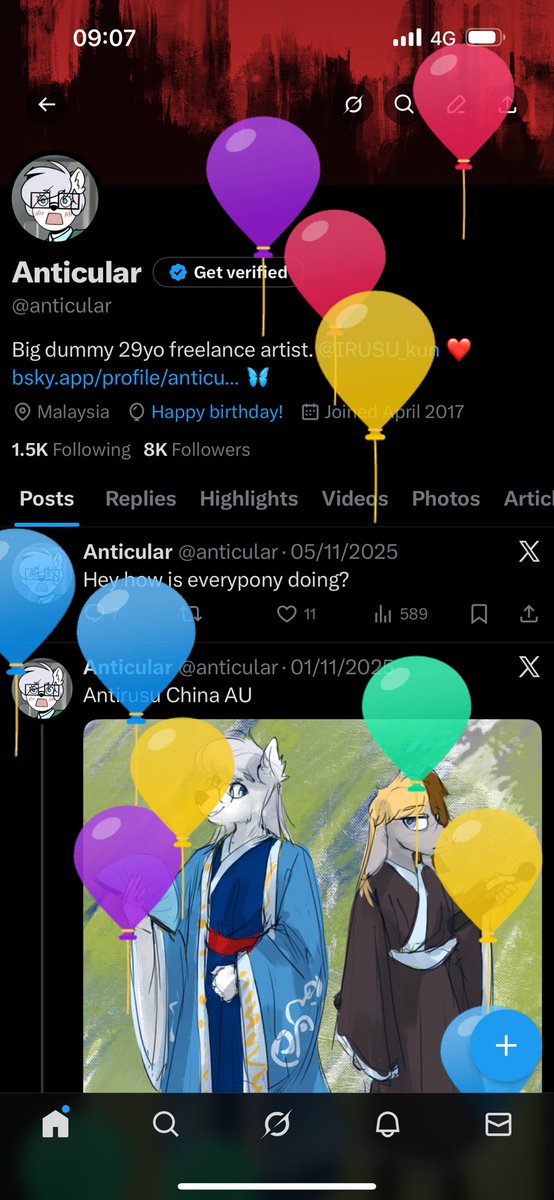 Anticular tweet media