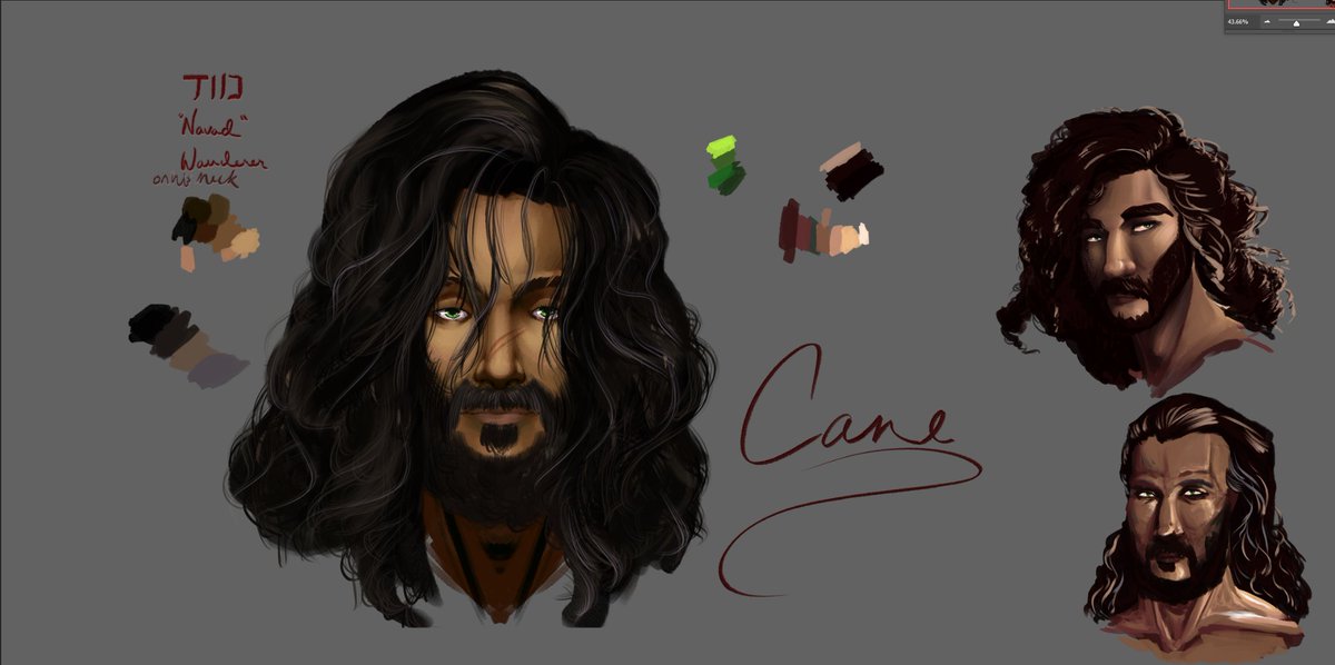 sag3themag3's tweet photo. Me? sick? More likely than you think. 

Anyway here is my concepts fot Cane from the bibble https://t.co/SXPfy6PmzH