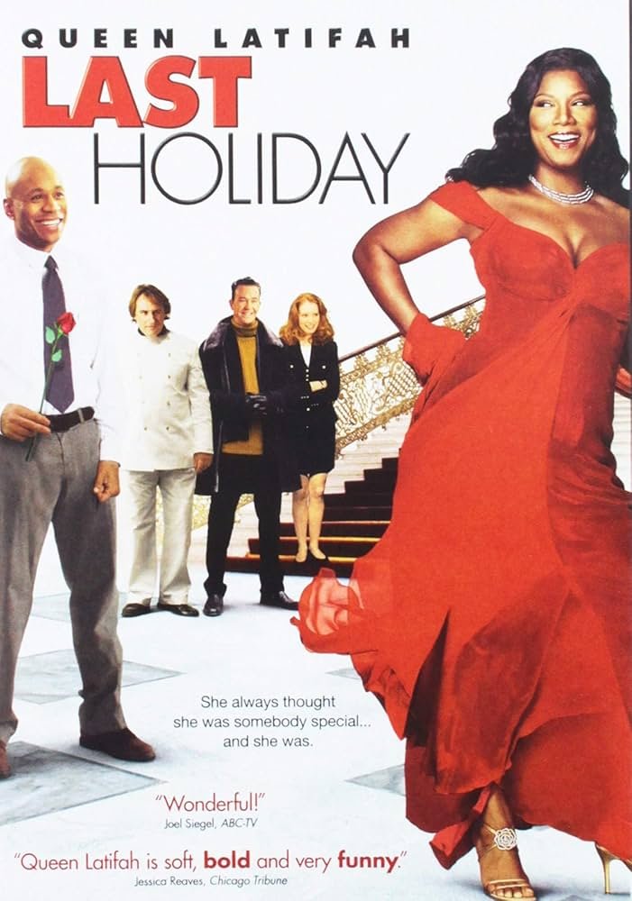 nick_morgan84's tweet image. My completely sincere, not guilty pleasure holiday movie is Queen Latifah&apos;s &quot;Last Holiday&quot;. That movie is charming as anything

#scriptchat