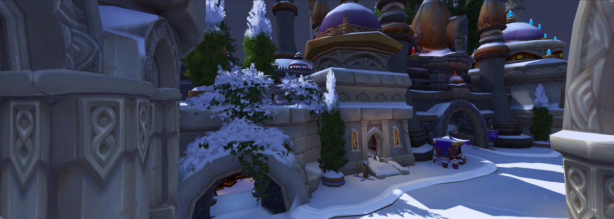 <a href="/kurlancheek/">Jesse Kurlancheek</a> <a href="/CottageWiz/">Cottage Wizard</a> With the holiday season coming soon, what if we could get a toy that enabled a post effect shader which just made things white based on the world space normal. Should be easy since wow has that data in the gbuffer. Would look something like this: