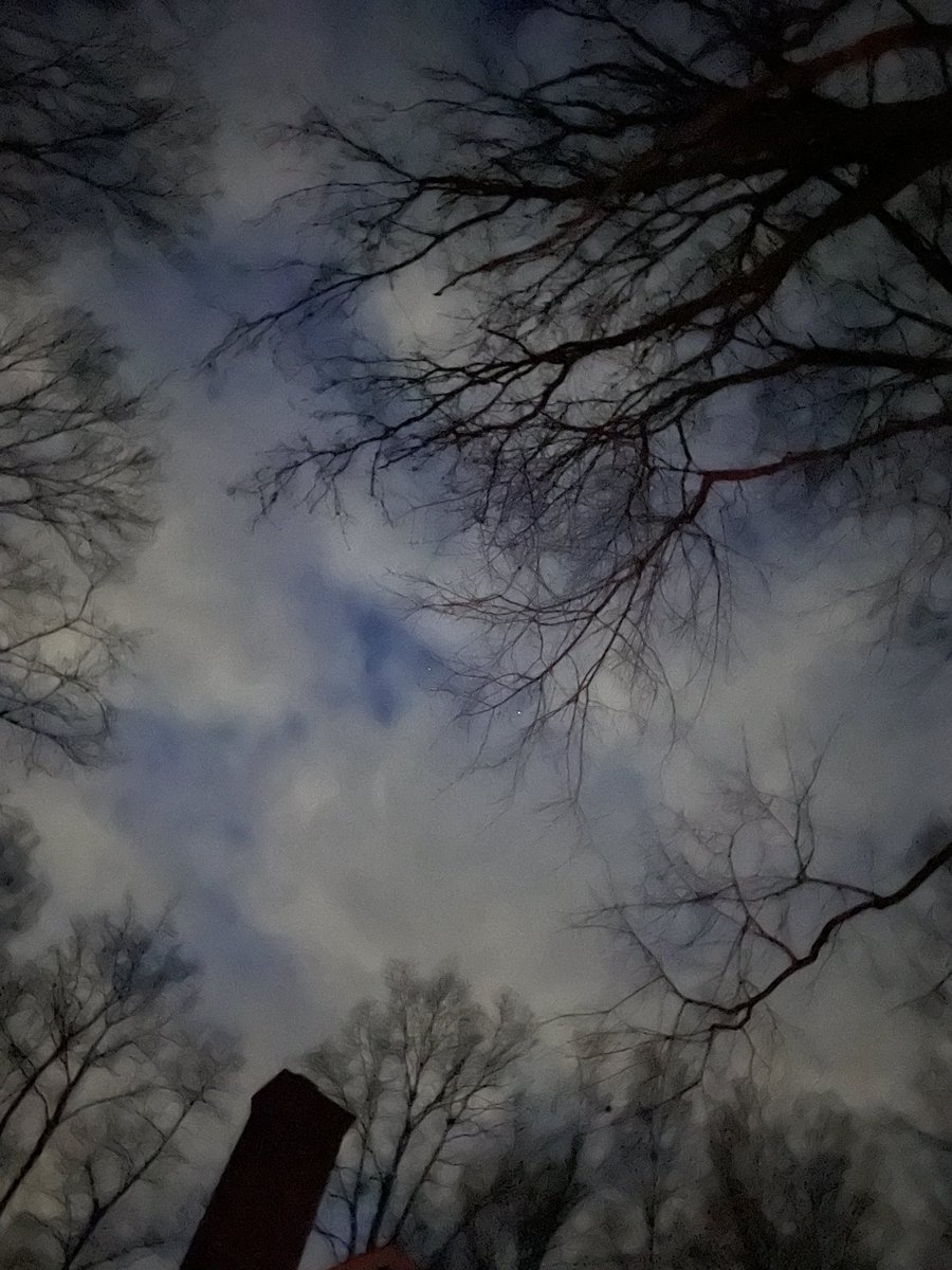 muklukcanuck's tweet image. Another #campfire evening .. with a bonus weird camera/smoke interaction of mystery #sprites  lol