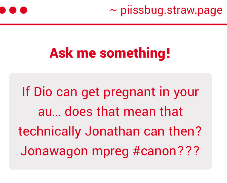 Every male can get PREGNANT!!!! YES ESPECIALLY YOU JONATHAN JOESTAR 🫵