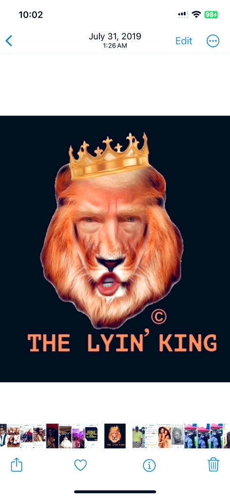 dest326's tweet photo. @CherlynWichlacz @AnnieForTruth She do not like his stank Ass, just his money she's entitled too. Both of their Asses need to be deported. They are both here illegally, according to his dumb Ass. They are sending Ices for their country tails. He's an evil CROOK https://t.co/seDyevFPcW