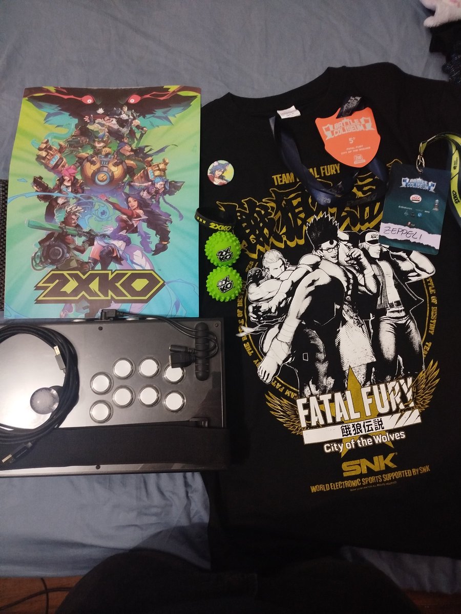 DanielGabassi's tweet image. Battle Coliseum 2025 🔥🔥🔥
TOP5 Fatal Fury: City of the Wolves
.