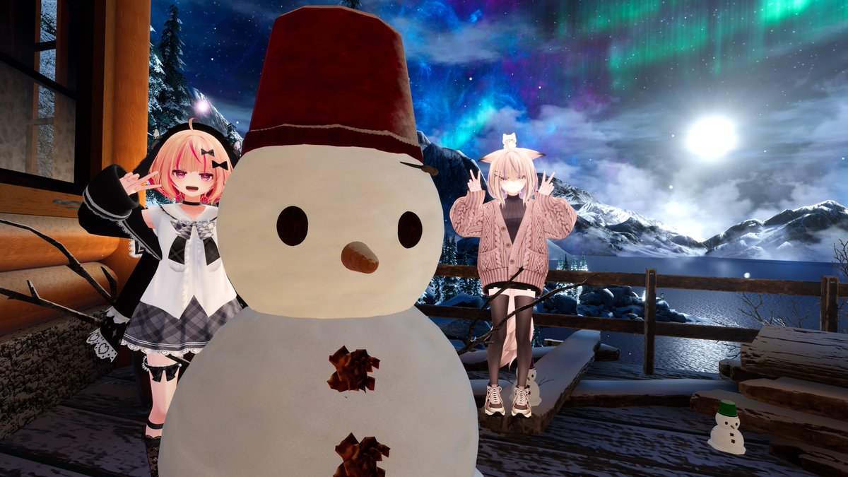雪だるま⛄️完成！ Sylvarium by TakeTake-たけたけ- #VRChat