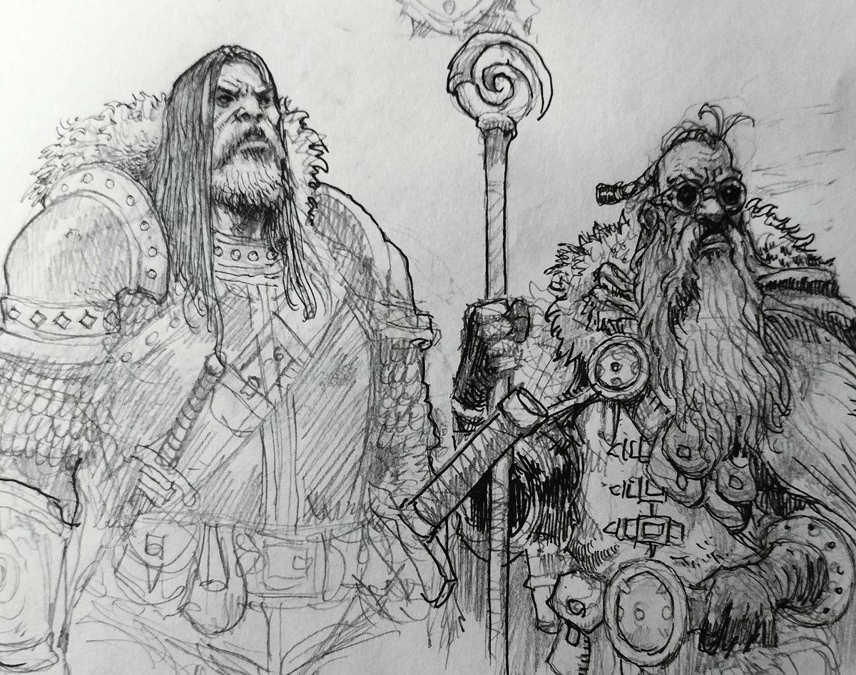 MARCINsRPGart's tweet image. Sketchbook stuff 
Pencil and ink 

#ttrpg #ttrpgart #ttrpgartist