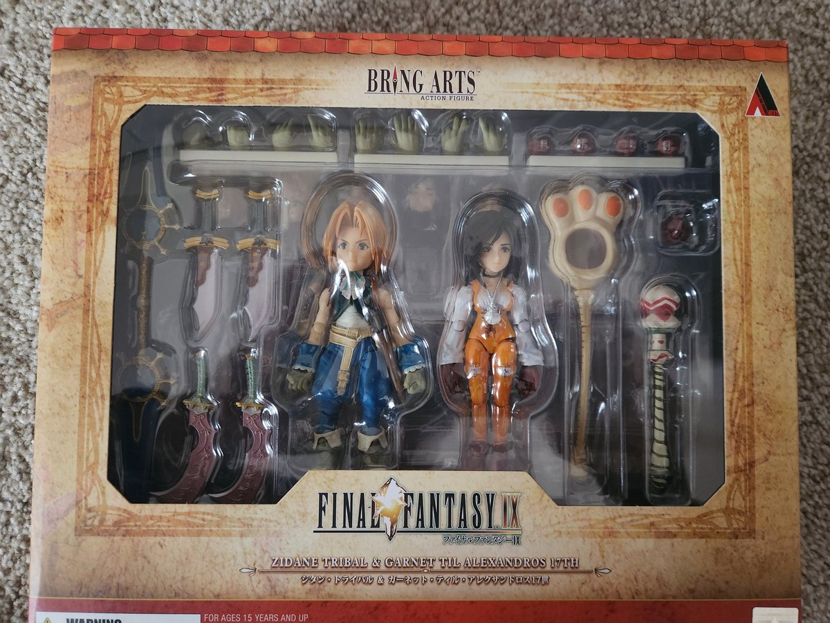 FINAL FANTASY フィギュアセット 6体 FINAL FANTASY IX 20th Anniversary Special! Check Out FFIX Goods on