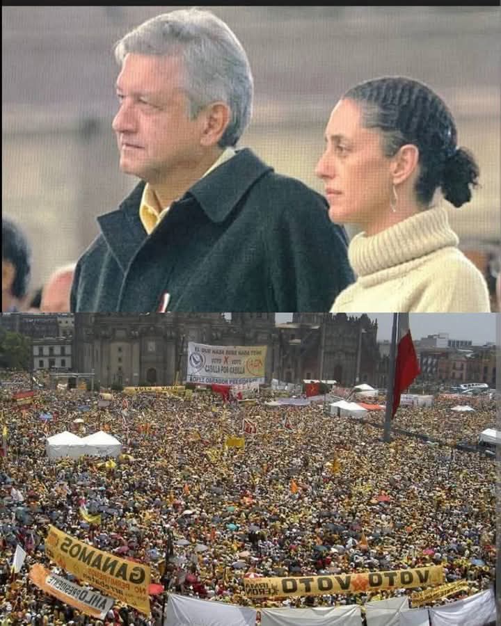 "Cuando te hablen de marchas pacíficas, sin ningún vidrio roto, ni un solo comercio saqueado, ni ningún rostro cubierto con pasamontaña y/o paliacate (lo que deriva en ningún ciudadano agredido); cuando te hablen de movilizaciones político-sociales buscando el cambio desde las