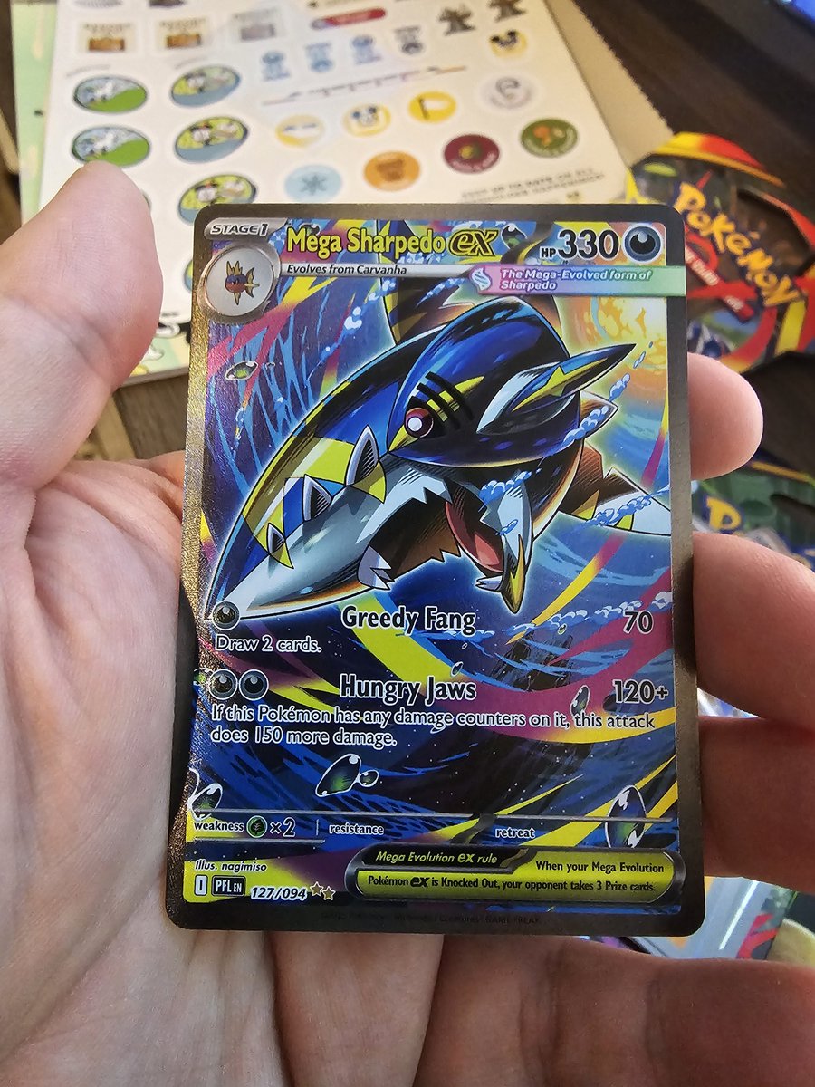 Lucky enough to find three Phantasmal Flames packs in the wild, even luckier to pull a pretty neat SIR from one of them