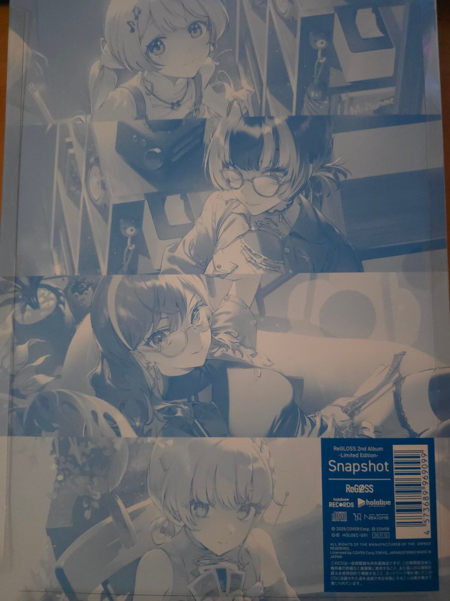 Snapshot限定アルバム届いたよ！ ｼｬｯﾁｮのサイン！ #ReGLOSS