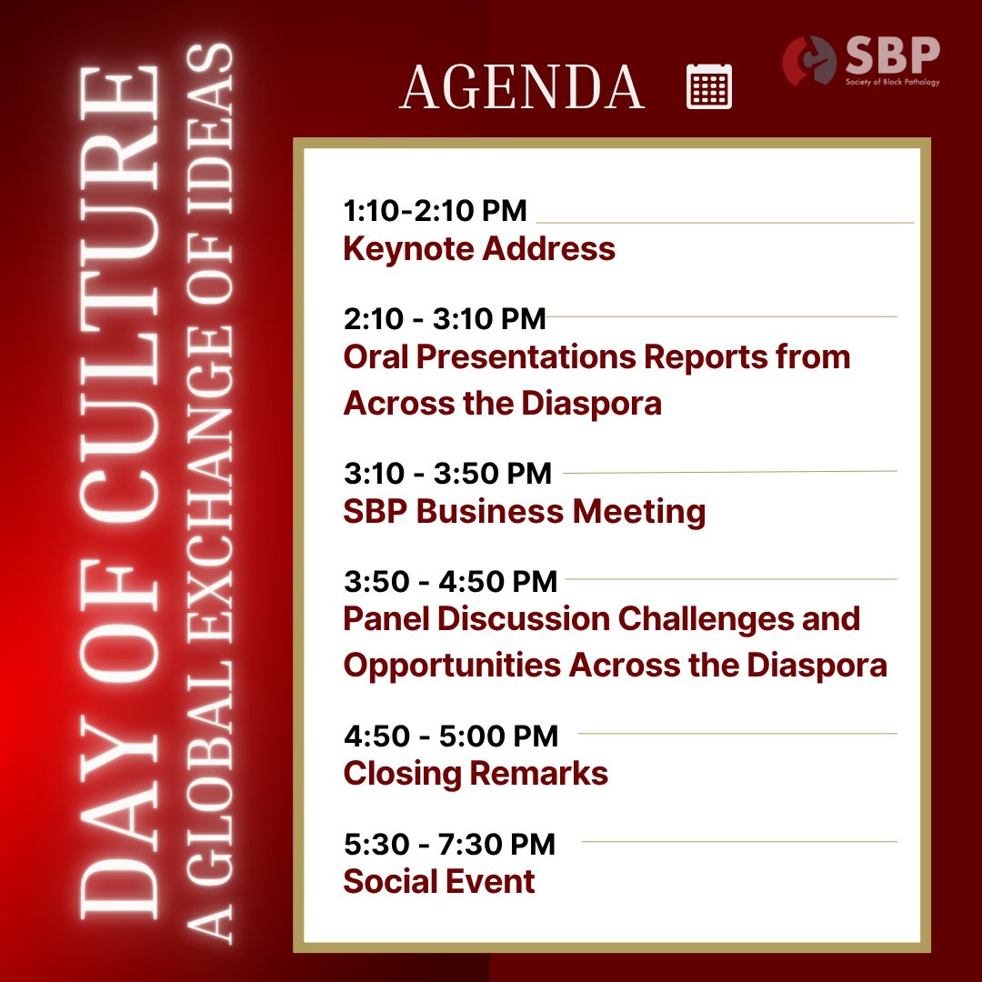 Society of Black Pathology tweet media