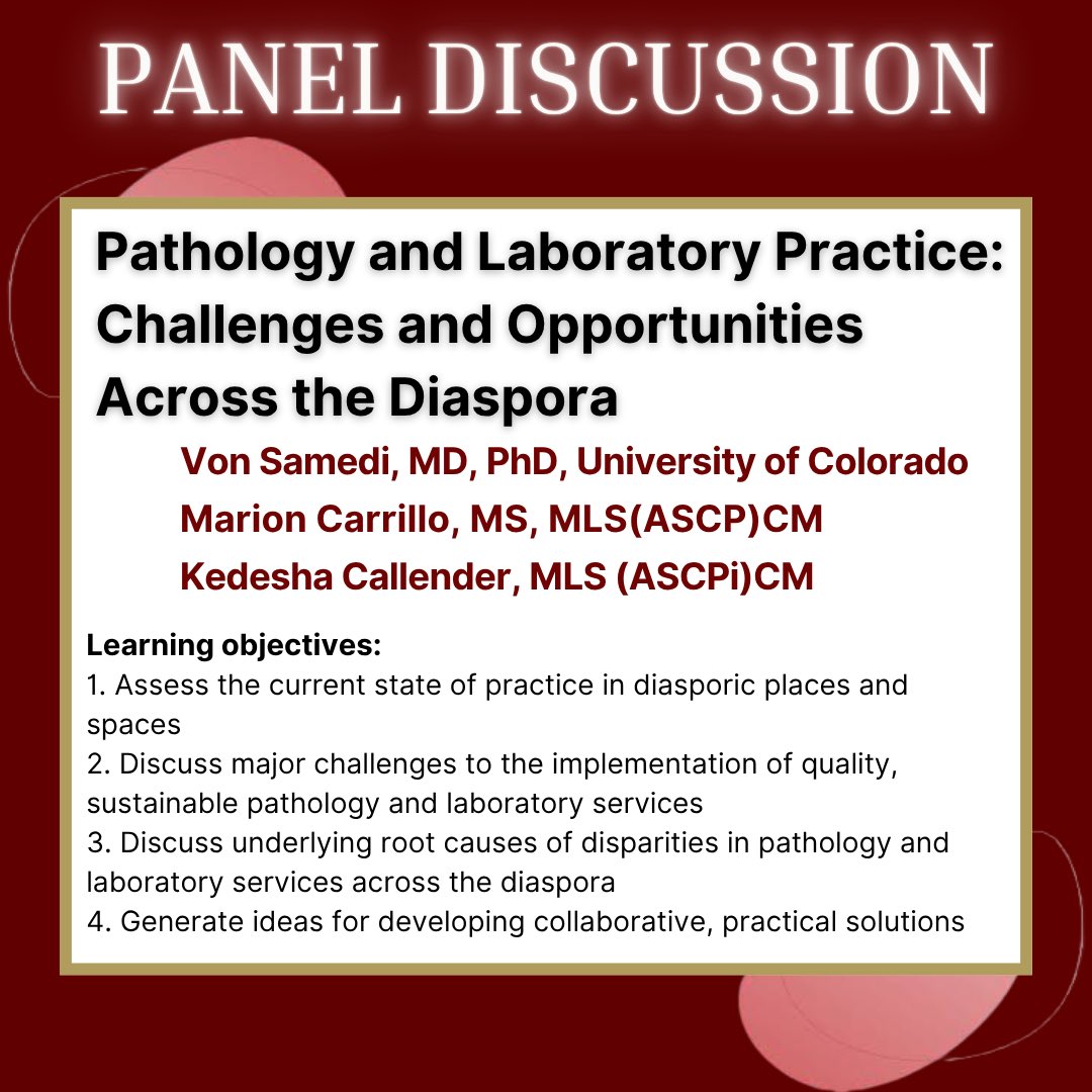 Society of Black Pathology tweet media