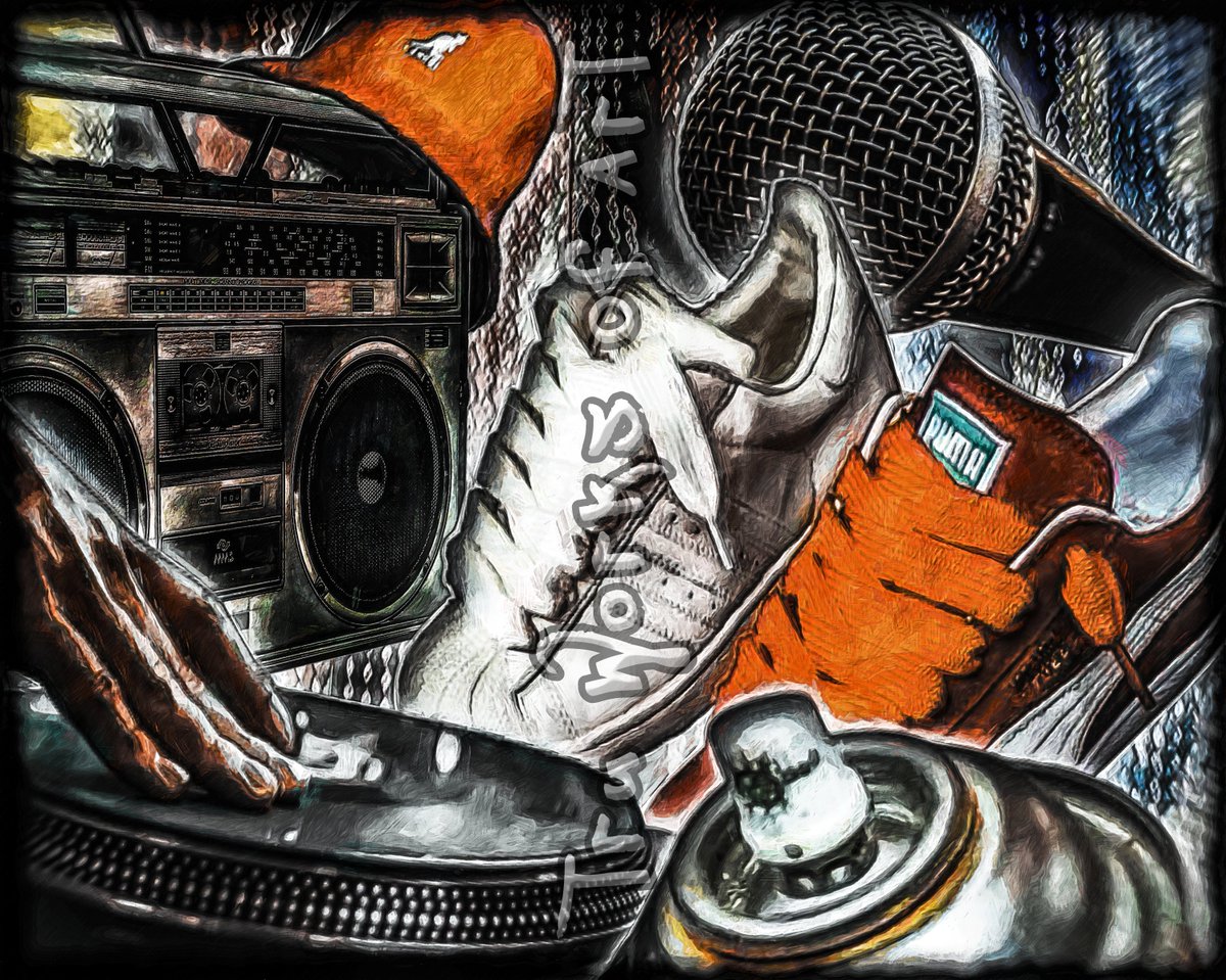 FrankTru1's tweet image. #Elements work 🎨&quot;It ain&apos;t nothing like #HipHop...&quot; 🫡