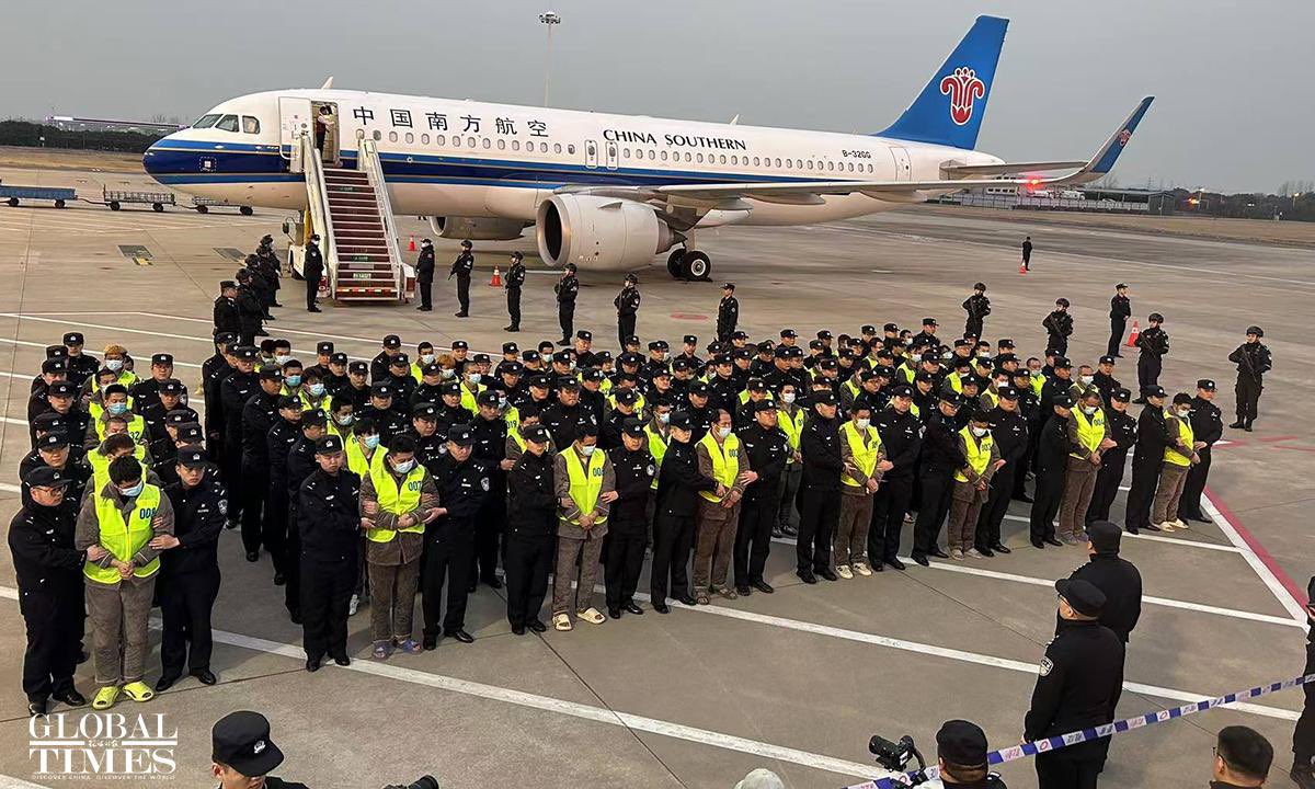 Myanmar has sent more than 5500 Chinese nationals back to China this year in joint operations targeting online fraud networks along the border. China lists them as suspects, but a significant share of the people inside these compounds are trafficking victims who were lured,