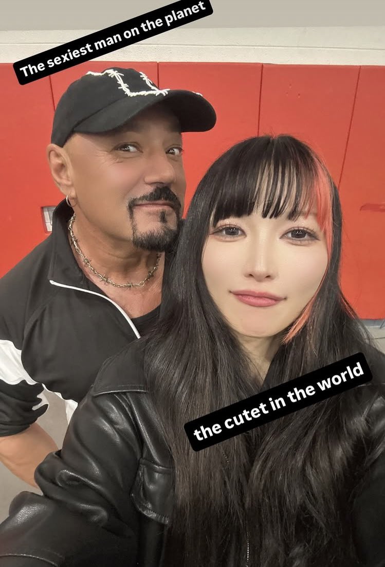 The Cutest In The World Maki Itoh and The Sexiest Man On The Planet, former ECW world television champion Jason Knight is the picture the pro wrestling world didn’t know it needed! #MakiItoh #JasonKnight #ECW #prowrestling