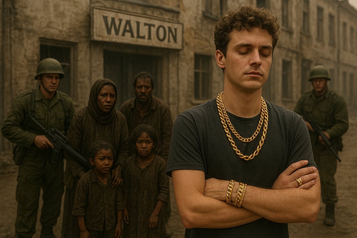 Lukas Walton is 39 years old and has $41.5 billion

babies are being pepper sprayed at Sam's Club, named after Lukas' silver spoon

is it sustainable business to assault your customers?

Meanwhile, the <a href="/FoodDepository/">Chicago’s Food Bank</a> doesn't have enough food for Thanksgiving!

Shame!

#twill