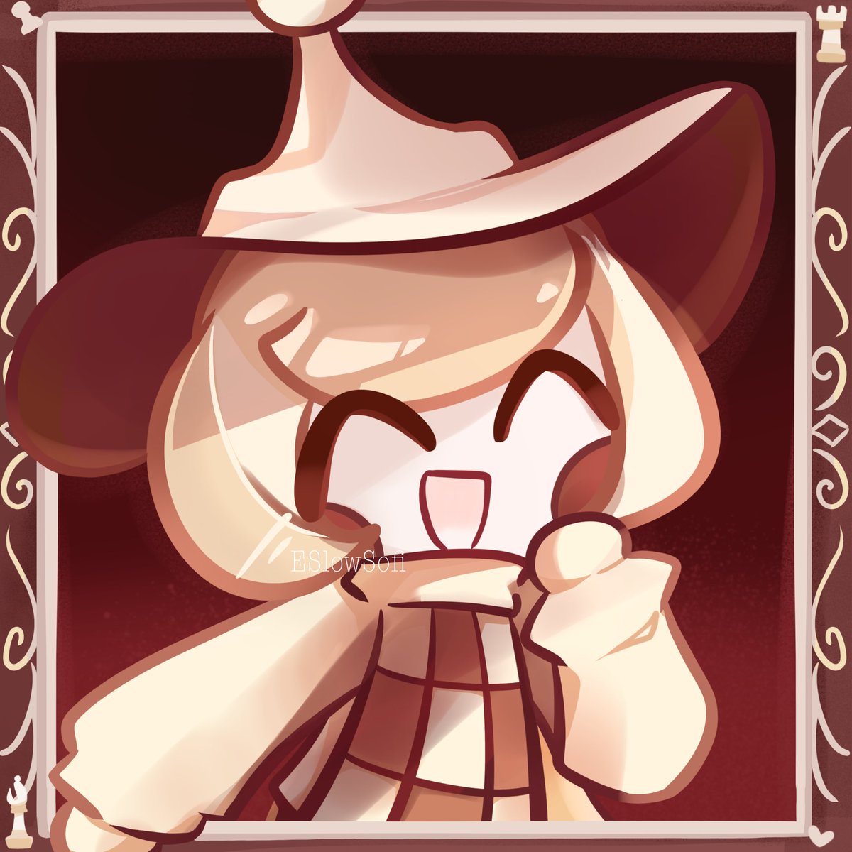 ESlowSofi's tweet image. Congrats to the Chess choco twins in making into kingdom!!!  #cookierun #chesschococookie (click to see full image)