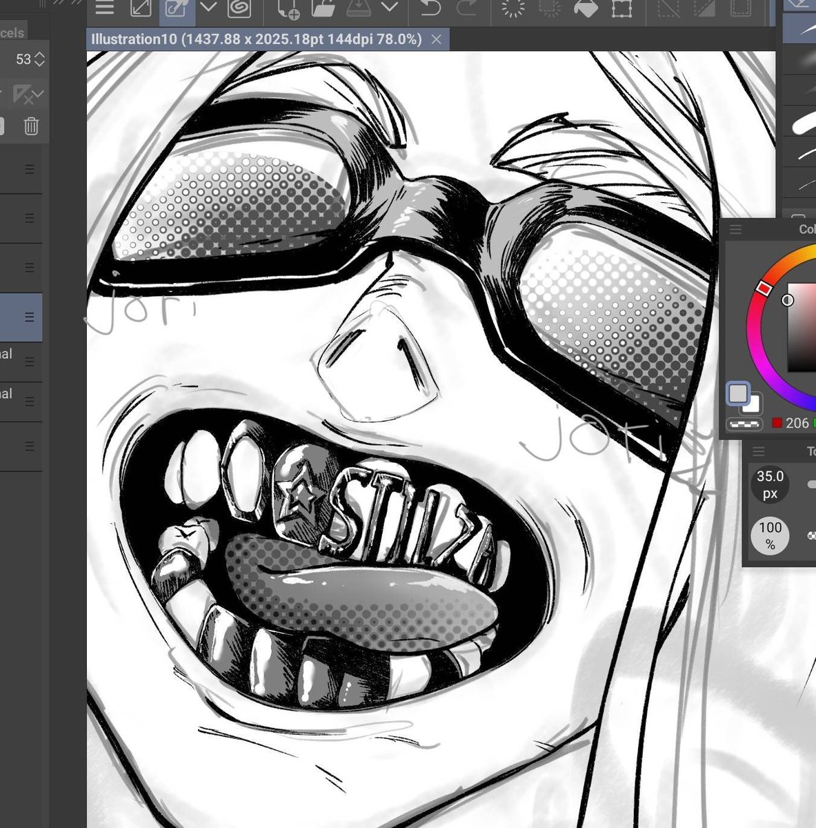 _j_o_r_i's tweet image. Another August #wip #GACHIAKUTA