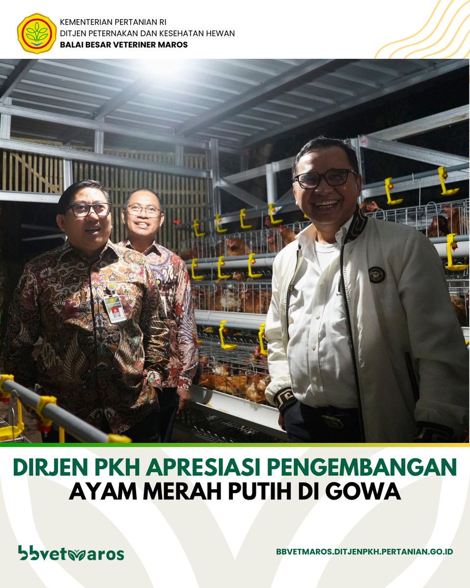 Balai Besar Veteriner Maros tweet media