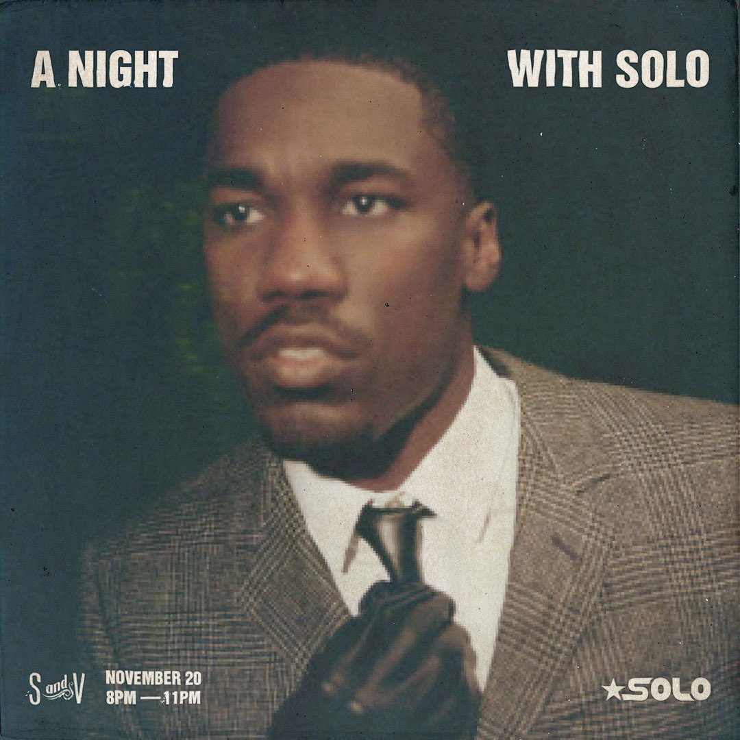 Long Overdue…

ANWS is this Thursday (11/20) at Sundry &amp; Vice from 8-11pm. 

I’ll be highlighting the discographies of Leon Thomas and Giveon all night. 

No Cover! See you there…

#ANWS #ThursdaysBelongtoUs