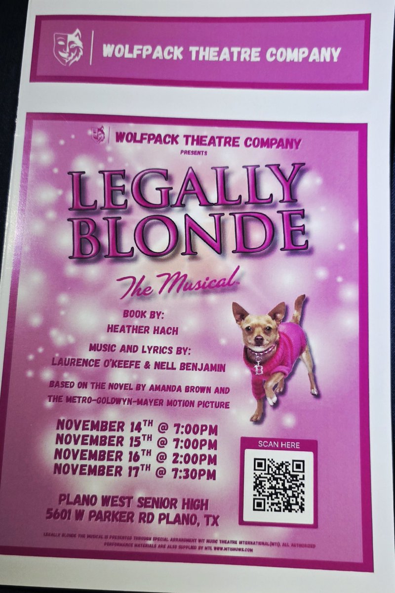 tbar53's tweet photo. Quick trip to Plano to see the twins in "Legally Blond" the musical. I so wish we were able to take pics or record...
It was amazing. Love you Cath and Claire!!  @BarelyRegal18 @seanasu2000 https://t.co/tWRQmYjI14