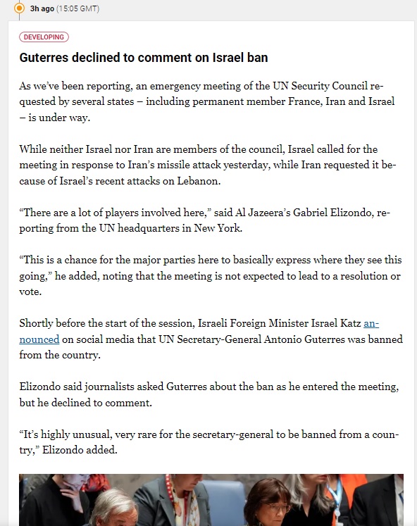 <a href="/UNIFIL_/">UNIFIL</a> "Israel" out of the UN.
Apartheid South Africa was kicked out for far, far less.