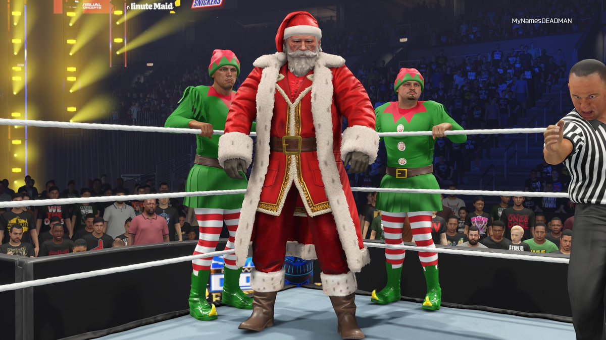 MyNamesDEADMAN's tweet image. Big Chris Kringle&apos;s little alphas!#WWE2k25