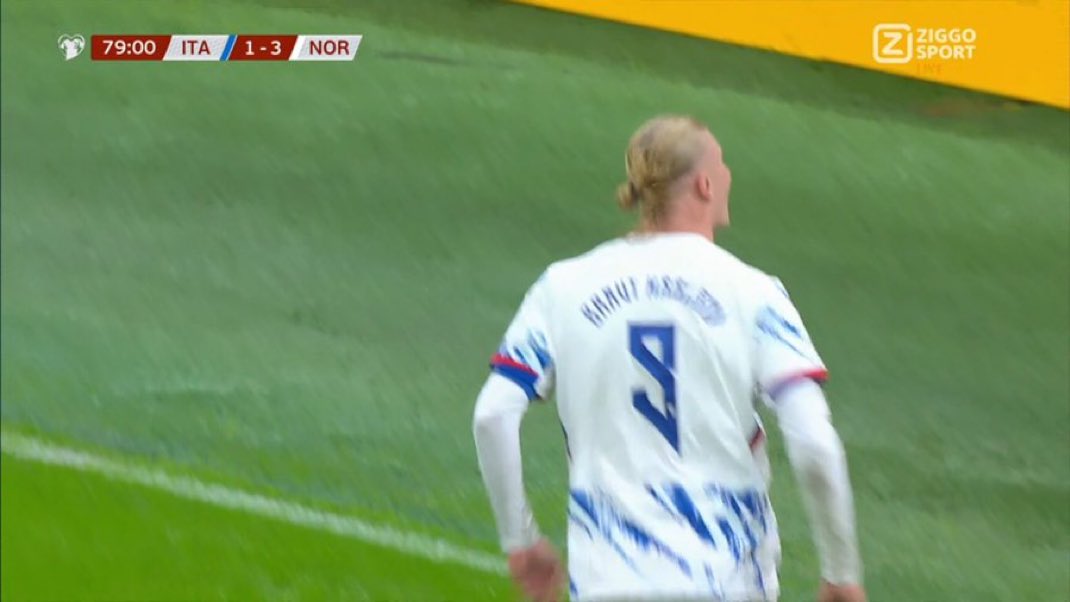 Oh my world you can never write Haaland off! What a turn around for Norway! Repost if you think he is the best striker in the world! #ITANOR