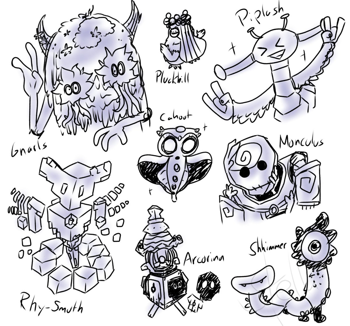 StellazTheGirl's tweet image. MSM monster doodles and new monster variants bc I love em sm,,,

#mysingingmonsters #msm