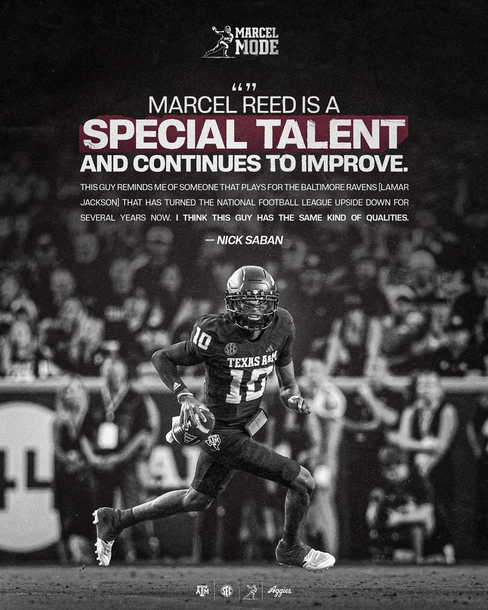 AggieFootball's tweet image. The Nation Taking Notice

@Marcel10Reed x #MarcelMode