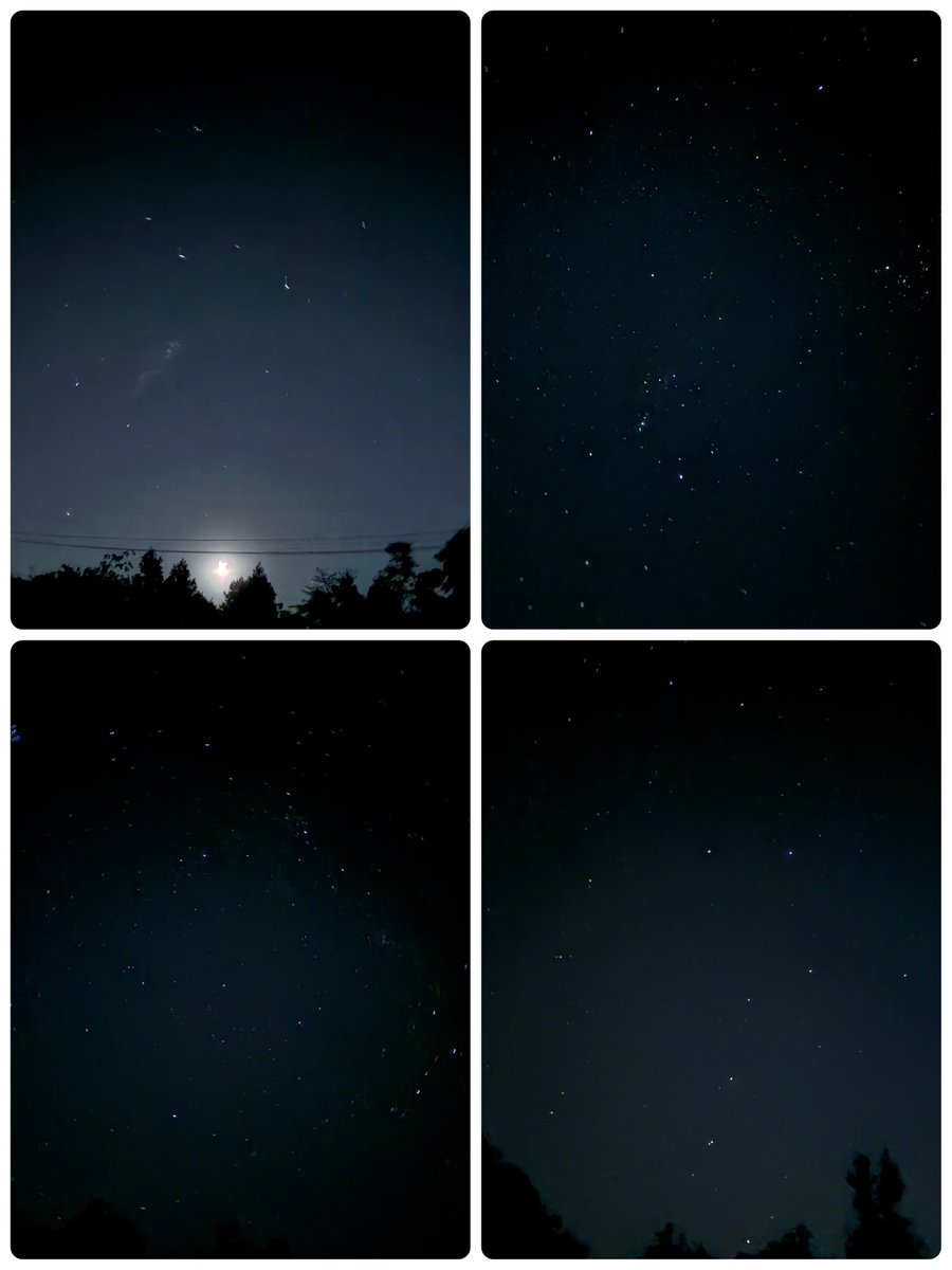 #おはようございます 優です❣️

15日stand FM📻放送
『千本優のHAPPY MUSIC TALK』を
お聴き下さりありがとうございました❣️

アーカイブがありますので 何回でも聴けます♬.*ﾟ🤗

今週も #笑顔 でね🎧♬࿐⋆*🎼🥰

こちらの星は西部総監部基地から撮った
星空です❣️ （初めて撮った星空✨☺️）