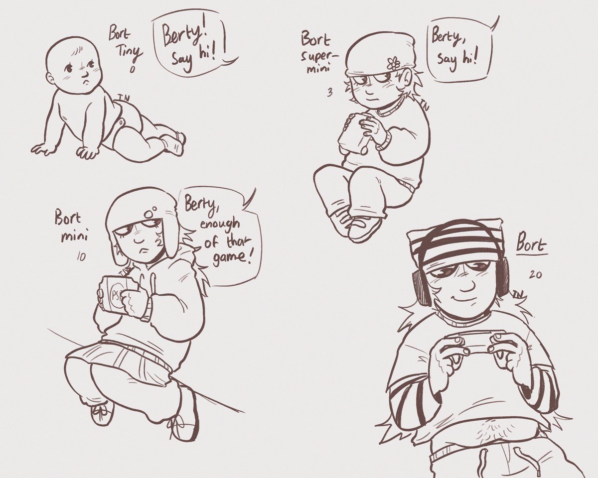 Toaster_Nug's tweet image. The Bort timeline…. #oc #spoc 😋