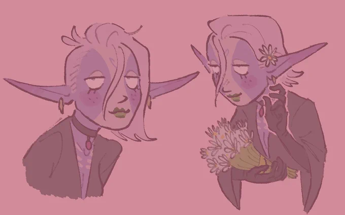relearning how to draw her [bg3 oc]