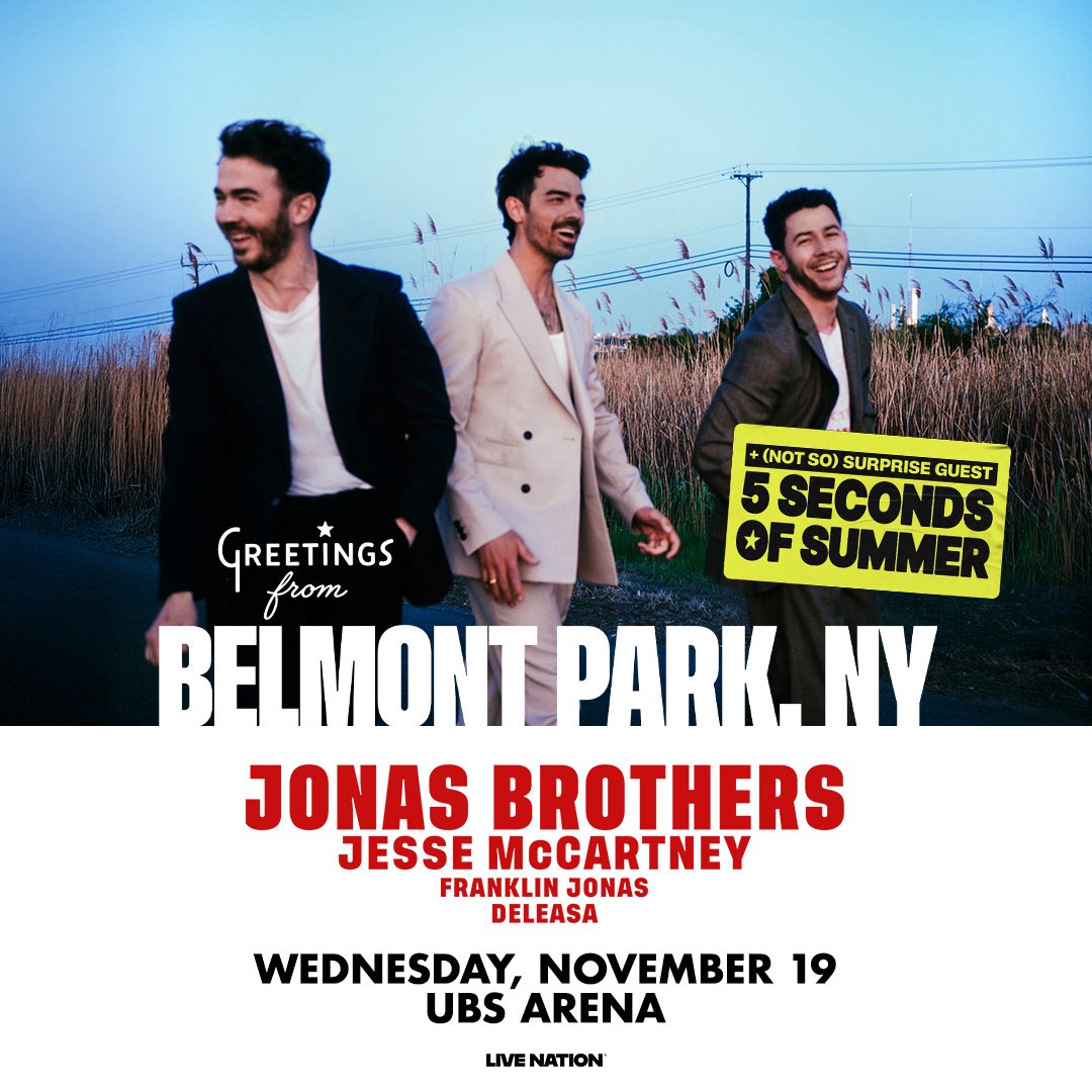 5SOS's tweet image. 🥳🫶 @jonasbrothers jonasbrothers.com/tour