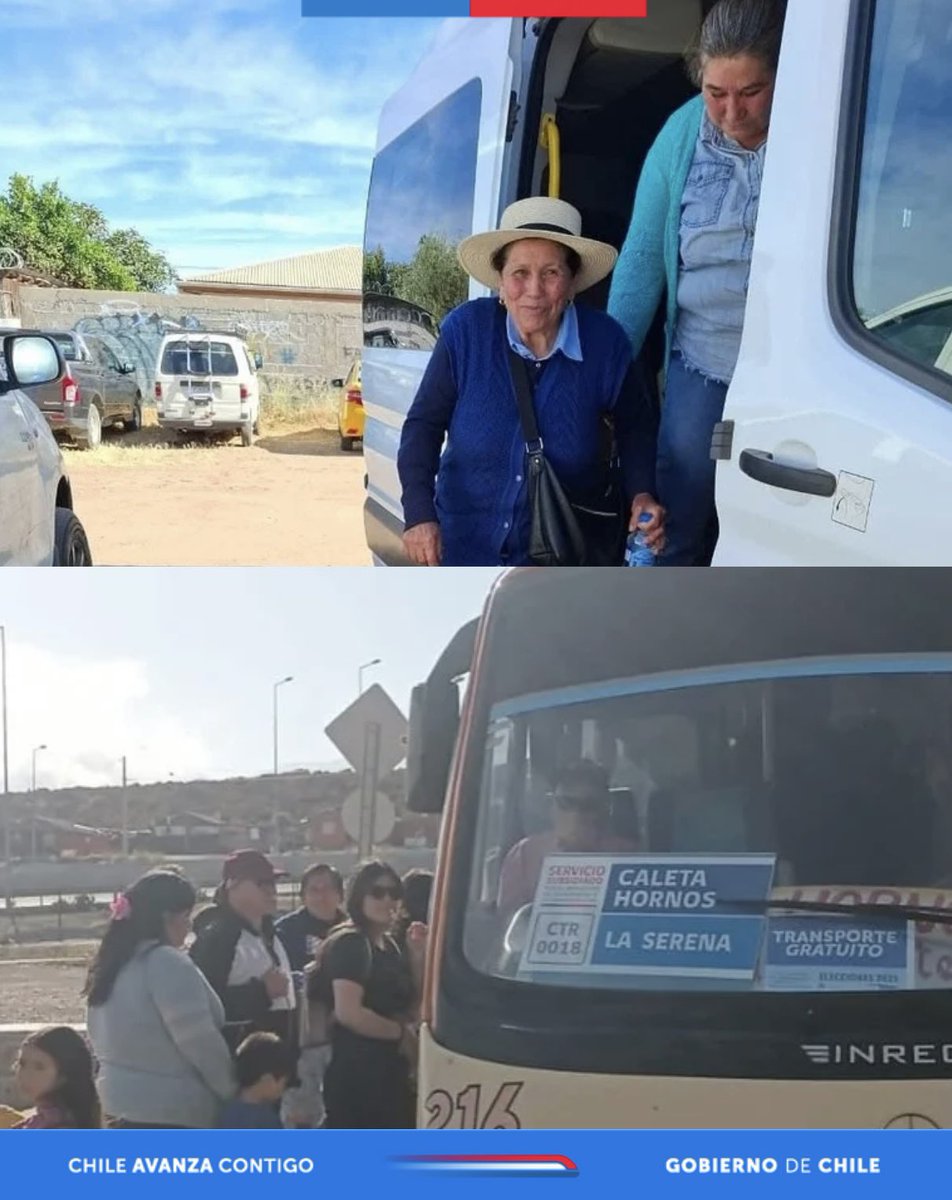 🚍🤩 Cerca de 7.000 personas se trasladaron en los 226 servicios gratuitos que dispuso el @mttchile para que los votantes de zonas apartadas, pudiesen asistir a votar sin inconvenientes.