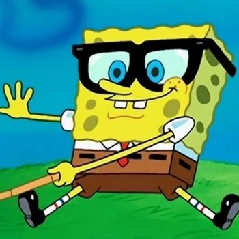 he's so cute in his little nerdy glasses